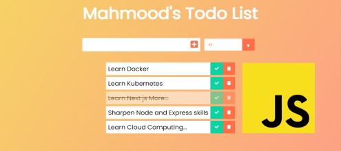 Todo Vanilla JS